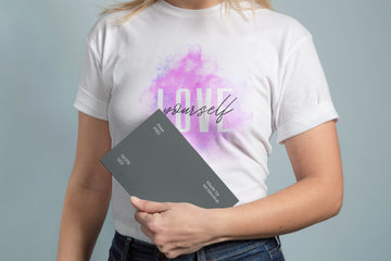 Decoccano “Love Yourself” Women’s T-Shirt | Inspirational Graphic Tee UK